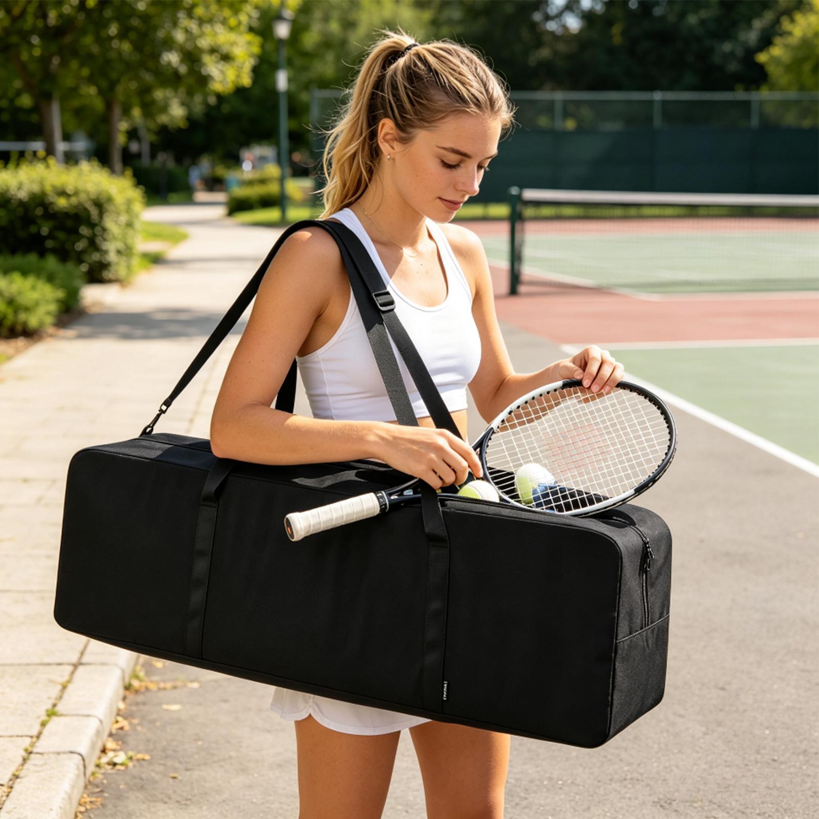 Badminton Bag - حقيبة شبكة بيكلبول قابلة للطي مع
