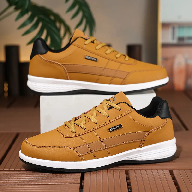 Badminton Shoes Men - أحذية رجالية من الجلد الصناعي، أحذية