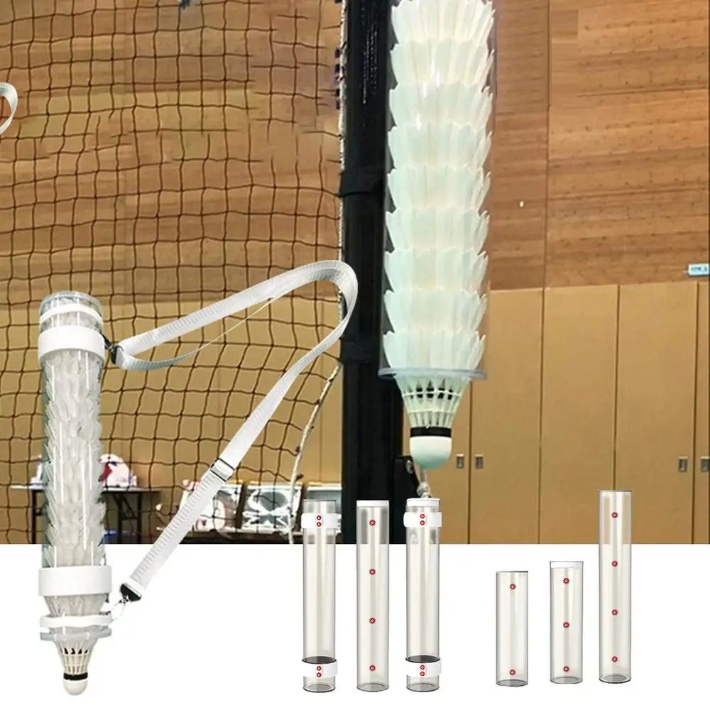 Badminton Shuttlecock - أنبوب مغناطيسي لتنس الريشة، أنبوب تخزين
