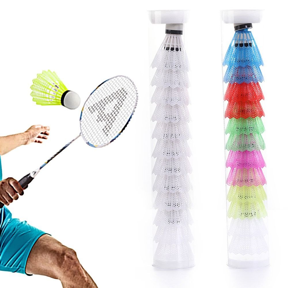 Feather Shuttlecock - كرة فوم متعددة الألوان مقاومة للرياح