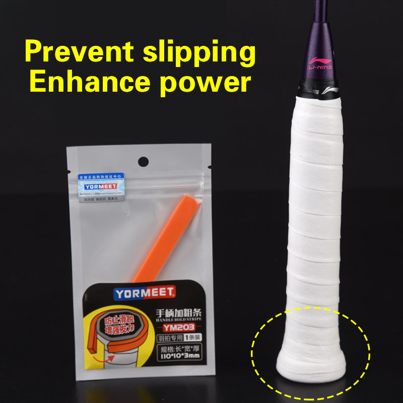 Badminton Grip - شريط تحسين قبضة مضرب الريشة الطائرة،