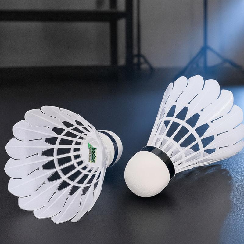 [C] 3/6/12 قطعة، كرة ريشة تنس  - مراجعة Badminton Shuttlecock وسعره