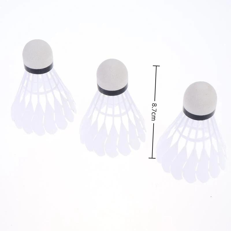 [C] 3/6/12 قطعة، كرة ريشة تنس  - مراجعة Badminton Shuttlecock وسعره
