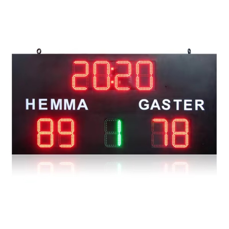 Led كرة السلة كرة اليد الكرة ا - مراجعة Scoreboard Digital وسعره