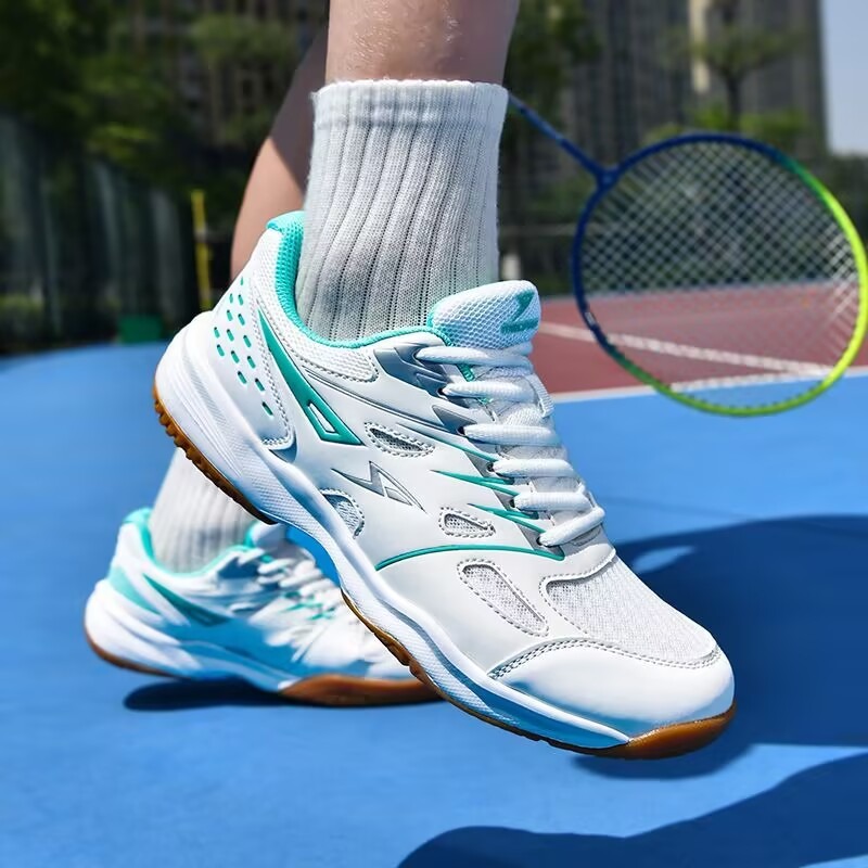 أحذية تنس الطاولة الكلاسيكية ذ - مراجعة Badminton Shoes Men وسعره