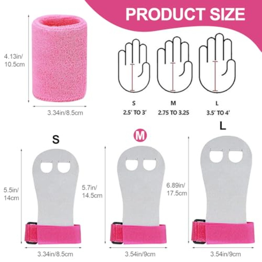 زوج من قفازات الجمباز الواقية  - مراجعة Sports Grip وسعره