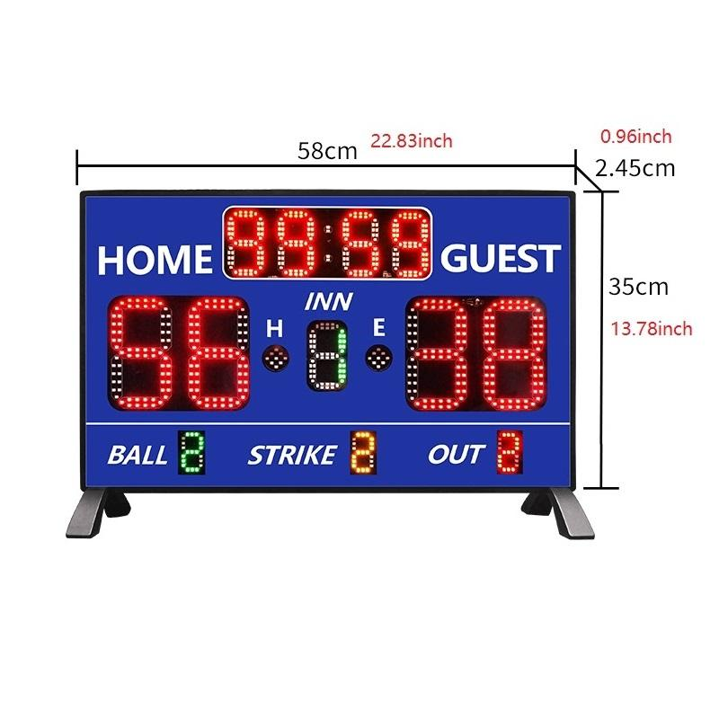 لوحة نتائج رياضية رقمية إلكترو - مراجعة Scoreboard Digital وسعره