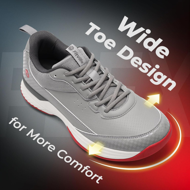 أحذية جولف واسعة من فيت فيل لل - مراجعة Badminton Shoes وسعره