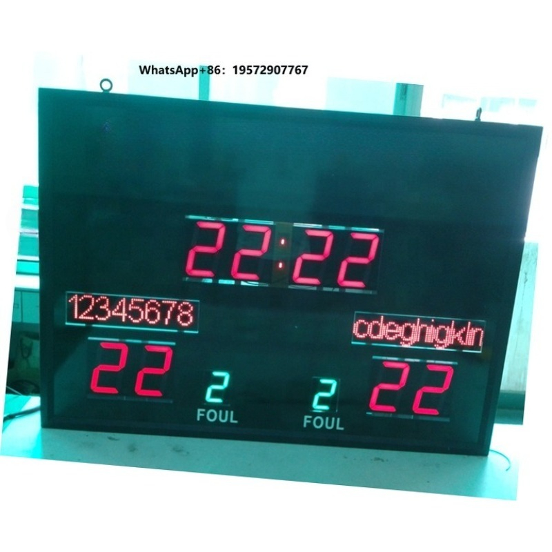 لوحة نتائج رقمية لاسلكية للتحك - مراجعة Scoreboard Digital وسعره
