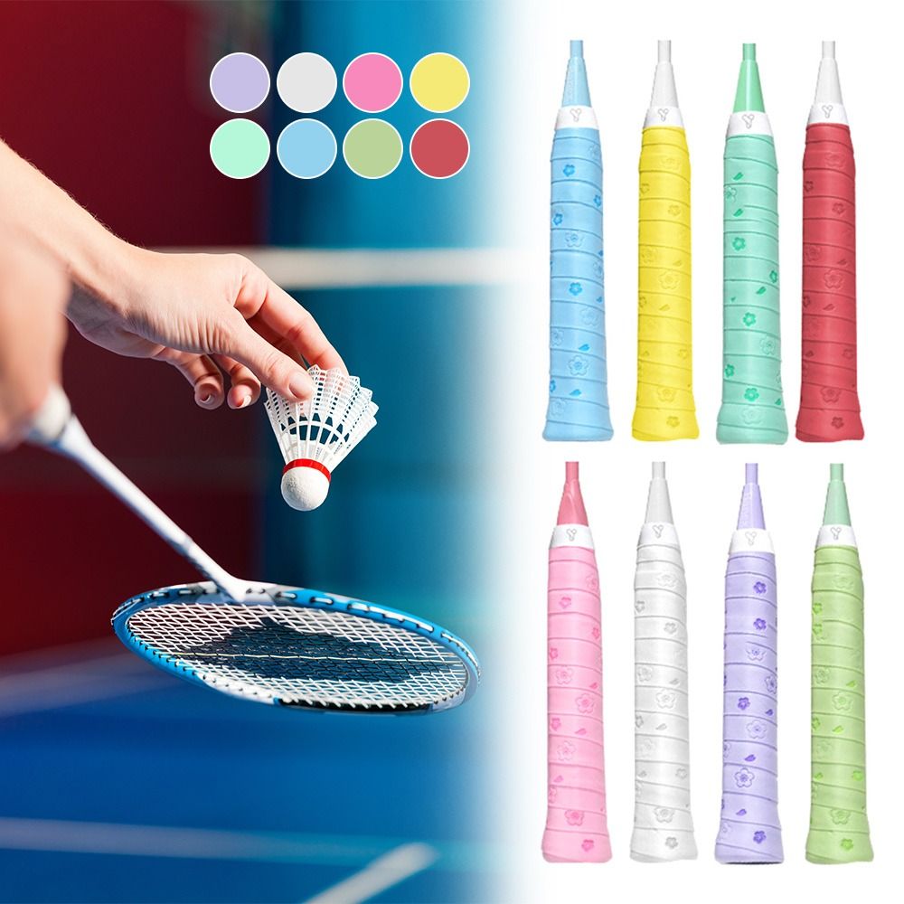 شريط لف مقبض مضرب الريشة الطائ - مراجعة Badminton Grip وسعره