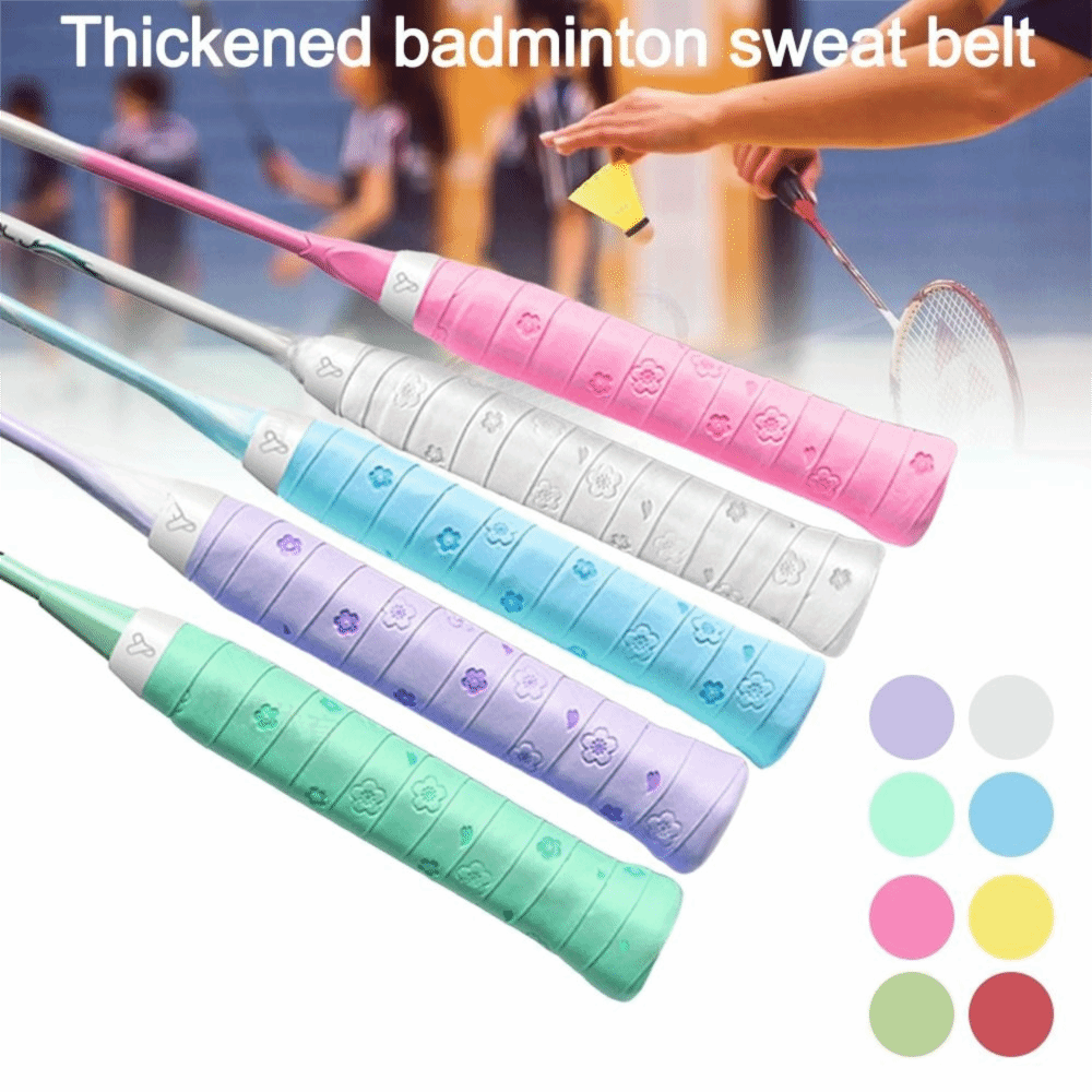 شريط لف مقبض مضرب الريشة الطائ - مراجعة Badminton Grip وسعره