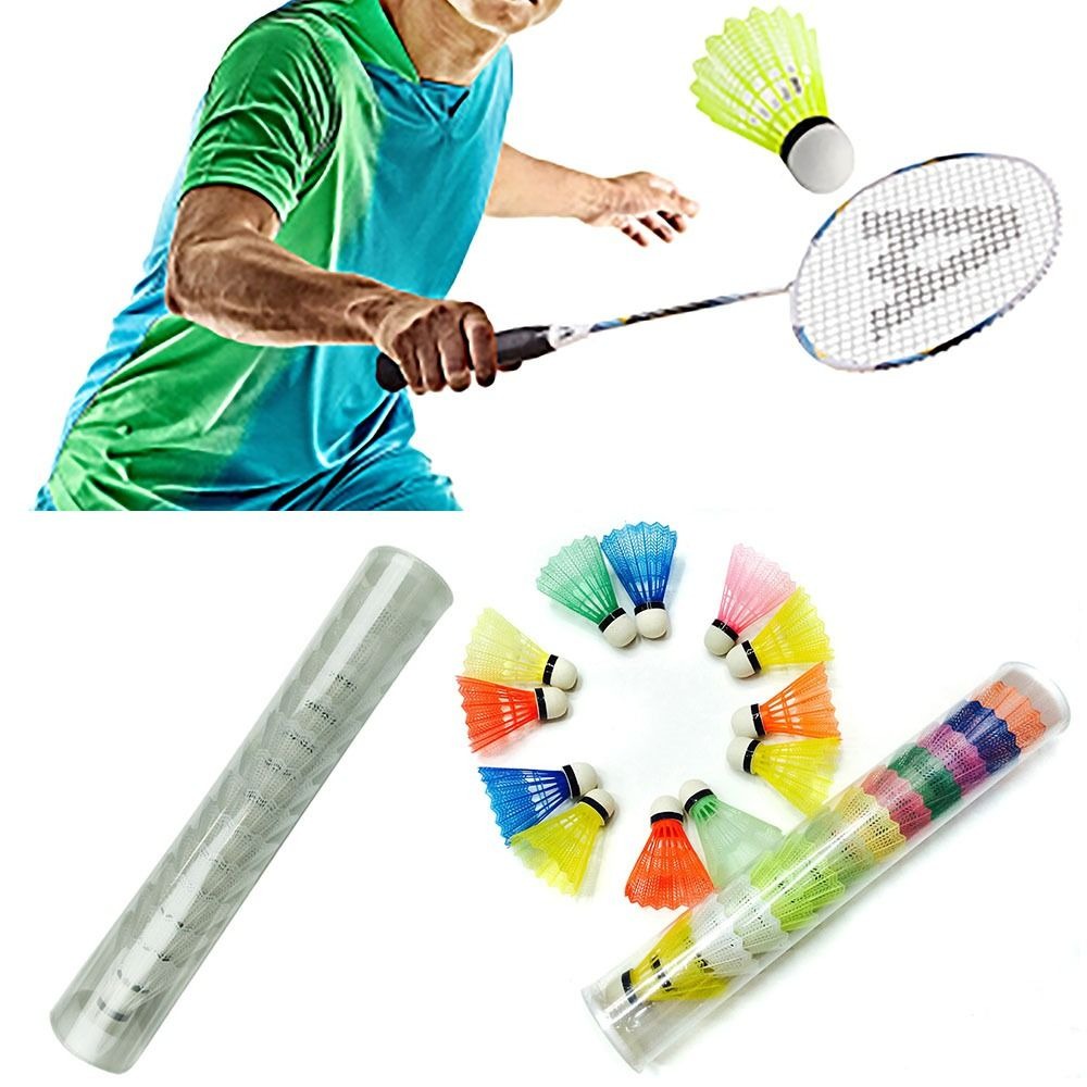 كرة فوم متعددة الألوان مقاومة  - مراجعة Feather Shuttlecock وسعره