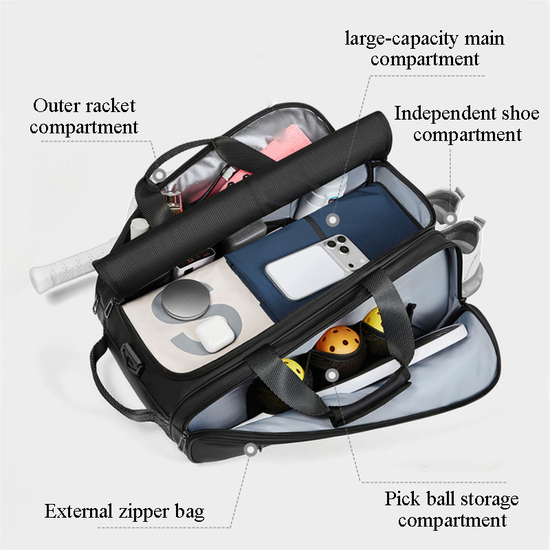 حقيبة تنس، سعة كبيرة، خفيفة ال - مراجعة Badminton Bag وسعره