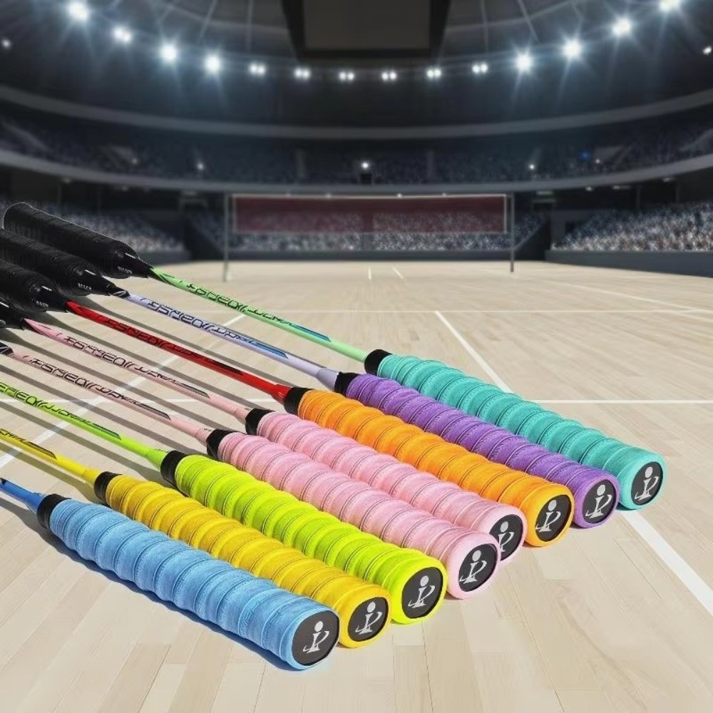 شريط لف مقبض مضرب الريشة الماص - مراجعة Badminton Materi وسعره