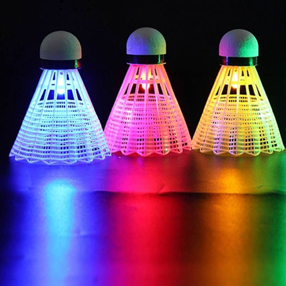 تضيء LED كرة الريشة متوهجة كرا - مراجعة Feather Shuttlecock وسعره