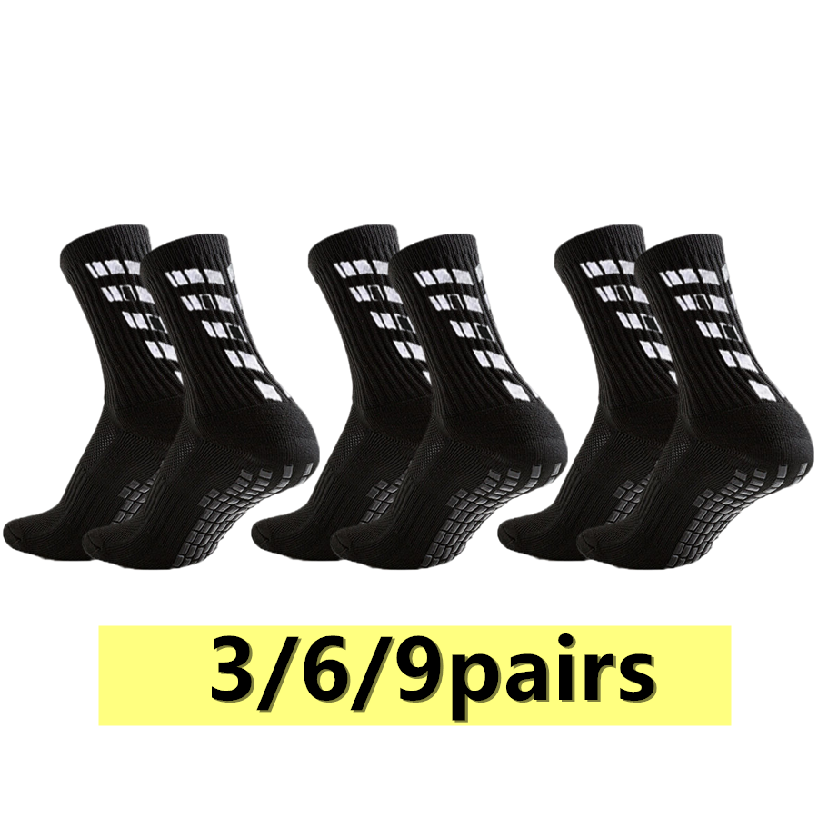 3/6/9 أزواج من الجوارب غير الق - مراجعة Sports Grip وسعره