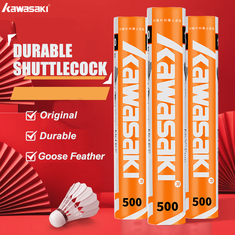 كاواساكي كينغ كونغ 500 / كوين  - مراجعة Feather Shuttlecock وسعره