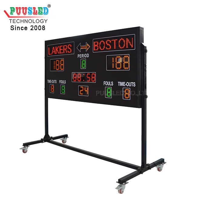 لوحة نتائج كرة السلة لافتات رق - مراجعة Scoreboard Digital وسعره