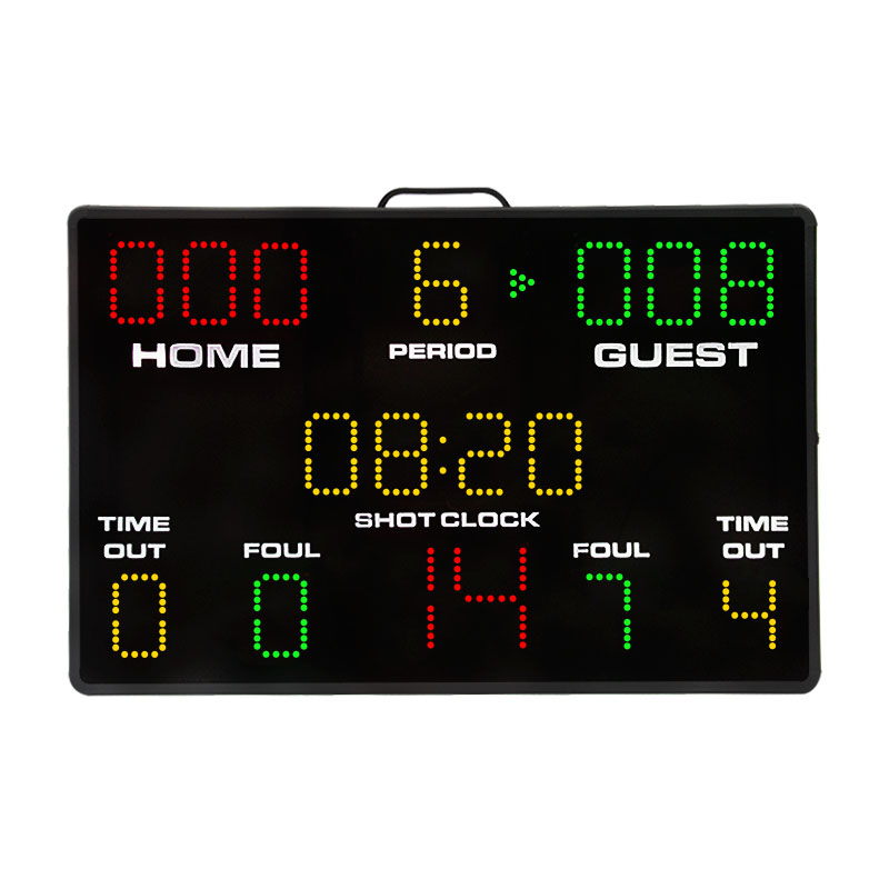 لوحة نتائج كرة السلة الإلكترون - مراجعة Scoreboard Digital وسعره